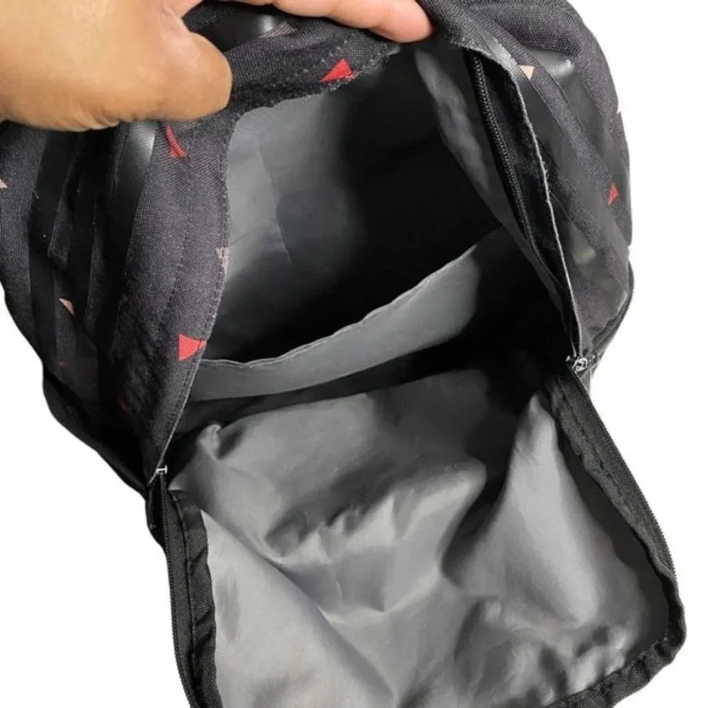 Adidas Classic Black Patterned Backpack